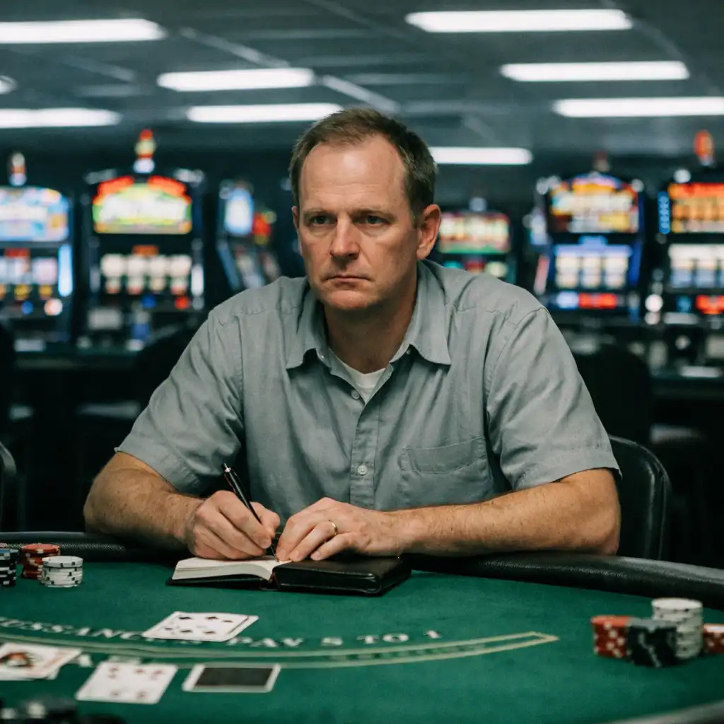 The Card Counter blackjack table