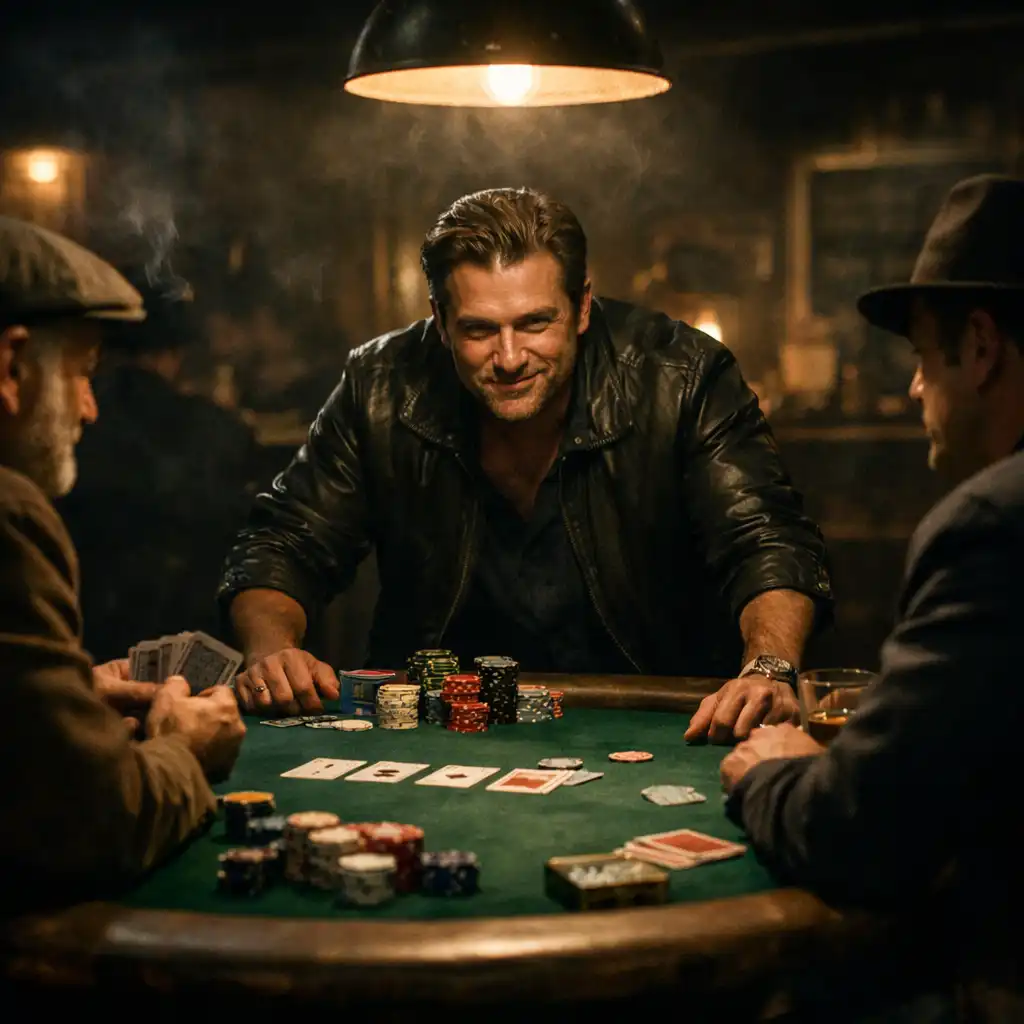 Rounders underground poker table